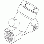 GETINGE/CASTLE REPLACEMENT CHECK VALVE (3/8")