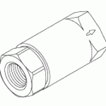 GETINGE/CASTLE REPLACEMENT CHECK VALVE (3/8")