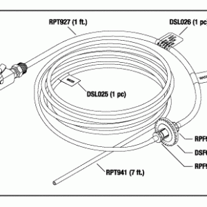 DENTSPLY REPLACEMENT WATER SUPPLY LINE ASSEMBLY