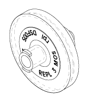 DENTSPLY REPLACEMENT DISC FILTER (WATER)