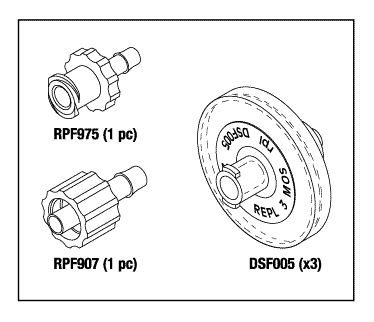 DENTSPLY REPLACEMENT WATER FILTER KIT