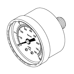 GOMCO® REPLACEMENT VACUUM GAUGE