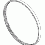 GENDEX REPLACEMENT DRIVE BELT