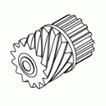 GENDEX REPLACEMENT DRIVE GEAR