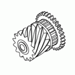 GENDEX REPLACEMENT DRIVE GEAR