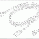 IEC REPLACEMENT POWER CORD