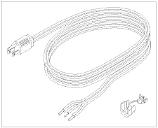 IEC REPLACEMENT POWER CORD