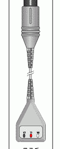 NELLCOR/PURITAN BENNET REPLACEMENT PATIENT CABLE-3 LEAD DIN