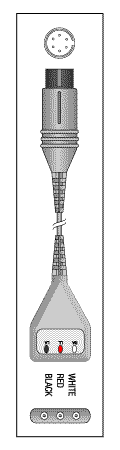 MARQUETTE/GE MEDICAL REPLACEMENT PATIENT CABLE-3 LEAD DIN