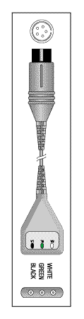 KERNS & WHITE REPLACEMENT PATIENT CABLE-3 LEAD DIN