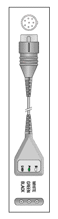 HEWLETT PACKARD/AGILENT/ZYMED/PHILIPS MEDICAL REPLACEMENT PATIENT CABLE-3 LEAD DIN
