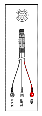 QUINTON REPLACEMENT TELEMETRY CABLE-3 LEAD SNAP