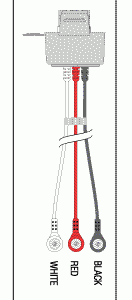 HEWLETT PACKARD/AGILENT/ZYMED/PHILIPS MEDICAL REPLACEMENT TELEMETRY CABLE - 3 LEAD SNAP