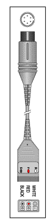 DATASCOPE REPLACEMENT PATIENT CABLE - 3 LEAD DUAL