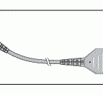 COROMETRICS (GE) REPLACEMENT PATIENT CABLE - 3 LEAD MULTI-LINK