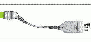 COROMETRICS (GE) REPLACEMENT PATIENT CABLE - 3 LEAD MULTI-LINK