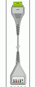 MARQUETTE/GE MEDICAL REPLACEMENT PATIENT CABLE-5 LEAD DIN