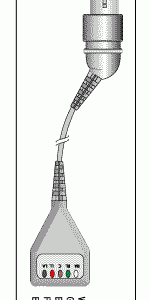 MINDRAY REPLACEMENT PATIENT CABLE-5 LEAD DIN