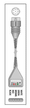 HEWLETT PACKARD/AGILENT/ZYMED/PHILIPS MEDICAL REPLACEMENT PATIENT CABLE-5 LEAD DIN