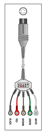PHYSIO CONTROL/MEDTRONIC REPLACEMENT PATIENT CABLE-5 LEAD FIXED SNAP 1 PHYSIO CONTROL/MEDTRONIC REPLACEMENT PATIENT CABLE-5 LEAD FIXED SNAP