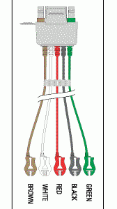 HEWLETT PACKARD/AGILENT/ZYMED/PHILIPS MEDICAL REPLACEMENT TELEMETRY CABLE - 5 LEAD PINCH