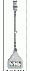 MTM REPLACEMENT HOLTER CABLE-7 LEAD 3 CHANNEL