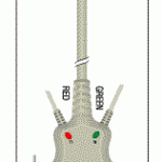 BURDICK/SIEMENS REPLACEMENT PATIENT CABLE - 10 LEAD FIXED BANANA