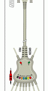 MARQUETTE/GE MEDICAL REPLACEMENT PATIENT CABLE-10 LEAD FIXED BANANA