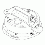 PRESTIGE/KAVO REPLACEMENT LID ASSEMBLY