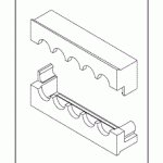 HEWLETT PACKARD/AGILENT/ZYMED/PHILIPS MEDICAL REPLACEMENT 5 LEAD COMBINER