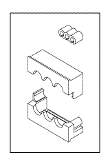 HEWLETT PACKARD/AGILENT/ZYMED/PHILIPS MEDICAL REPLACEMENT 3 LEAD SHIELDED ACC KIT