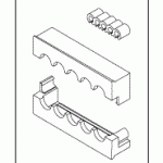 HEWLETT PACKARD/AGILENT/ZYMED/PHILIPS MEDICAL REPLACEMENT 5 LEAD SHIELDED ACC KIT