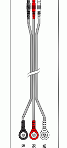 CRITIKON INC. REPLACEMENT 3 LEADWIRE SET DISPOSABLE 24" DIN/SNAP