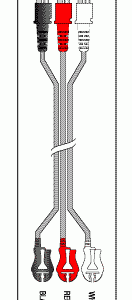 ABBOTT REPLACEMENT 3 LEADWIRE SET DISPOSABLE 30" DUAL/PINCH