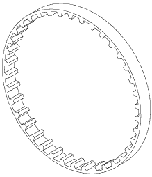 LITTON REPLACEMENT DRIVE BELT (SHORT DRYER)