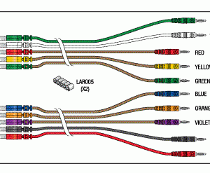 MARQUETTE/GE MEDICAL REPLACEMENT 10 LEADWIRE SET - CAM 14/BANANA