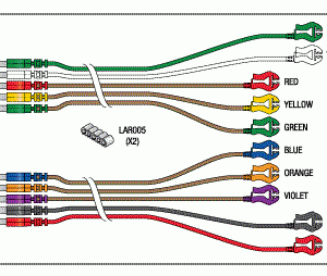 MARQUETTE/GE MEDICAL REPLACEMENT 10 LEADWIRE SET - CAM 14/PINCH