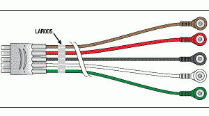 MARQUETTE/GE MEDICAL REPLACEMENT 5 LEADWIRE SET - 30" MULTI-LINK/SNAP