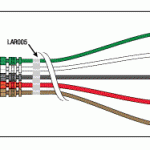MARQUETTE/GE MEDICAL REPLACEMENT 5 LEADWIRE SET - 30" MULTI-LINK/PINCH