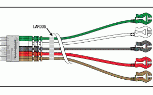 MARQUETTE/GE MEDICAL REPLACEMENT 5 LEADWIRE SET - 30" MULTI-LINK/PINCH