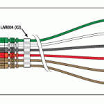 MARQUETTE/GE MEDICAL REPLACEMENT 6 LEADWIRE SET - 30" MULTI-LINK/SNAP