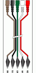 ELECTRODYNE/BECTON DICKINSON/DATAMEDIX/PPG REPLACEMENT 5 LEADWIRE SET - 30" DUAL/ALLIGATOR
