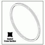 MDT (HARVEY®) REPLACEMENT DOOR GASKET (QUAD RING)