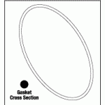 MDT (HARVEY®) REPLACEMENT DOOR GASKET