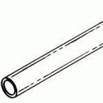 MDT (HARVEY®) REPLACEMENT TEFLON® TUBE (3/8" ID x 2-1/4" lg.)