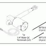 MIDMARK® - RITTER REPLACEMENT BACK & FOOT ACTUATOR