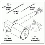 MIDMARK® - RITTER REPLACEMENT ACTUATOR (BACK)