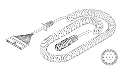 MIDMARK® - RITTER REPLACEMENT COILED CORD 1 MIDMARK® - RITTER REPLACEMENT COILED CORD