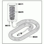 MIDMARK® - RITTER REPLACEMENT HAND CONTROL (NON-PROGRAMMABLE)