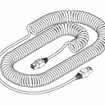 MIDMARK® - RITTER REPLACEMENT COILED CORD (FOOT CONTROL)